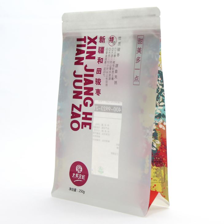 Side Gusset Flat Bottom Torbe za Nuts Snacks