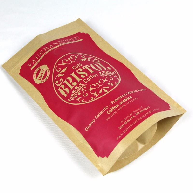 Stojeća torbica sa zatvaračem za zatvaranje ventila Standing Up Pouch With Valve Zipper Lock