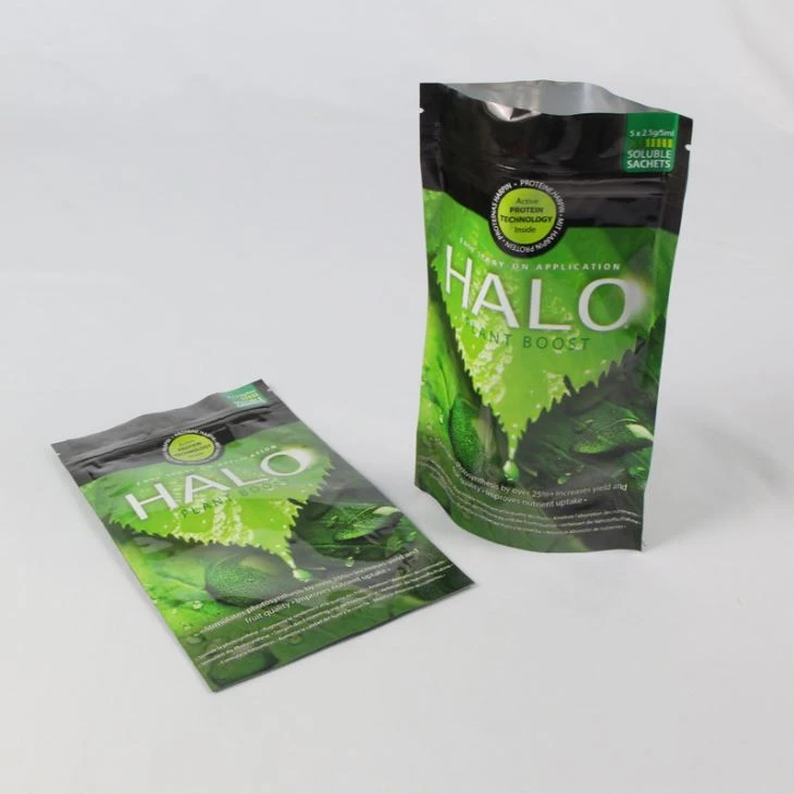 Bulk Plastic Waterproof Aluminum Foil Zipper Bag Stand Up Pouches China