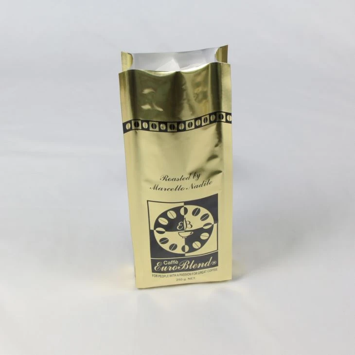 250g tri strane ispisa brtvljenje prilagođene Aluminijsku foliju kava torbu