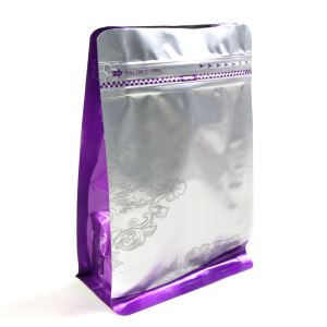 Aluminijumska folija sa ravnim donjim kutijama Torbe za pakiranje kafe Custom