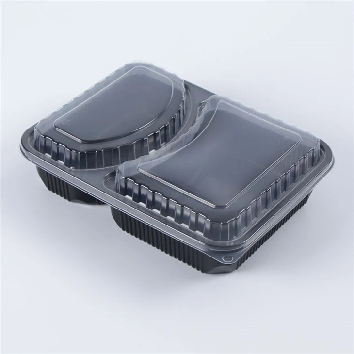 Plastične kutije Bento za ponijeti s 2 pretinca