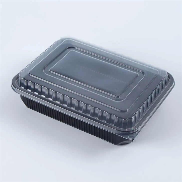 4 Compartment Plastic Takeway Food Container