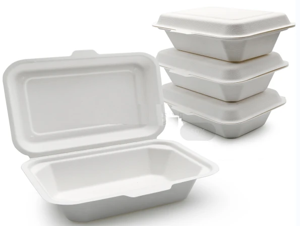 Bagasse To Go kontejneri s poklopcima