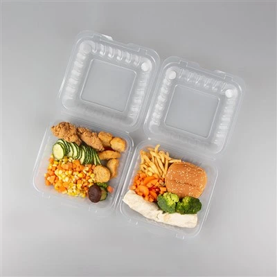 Prozirna kutija Bento za jednokratnu upotrebu