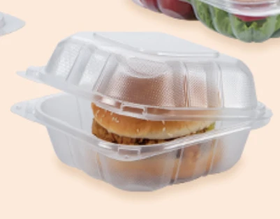 Transparent To Go Container