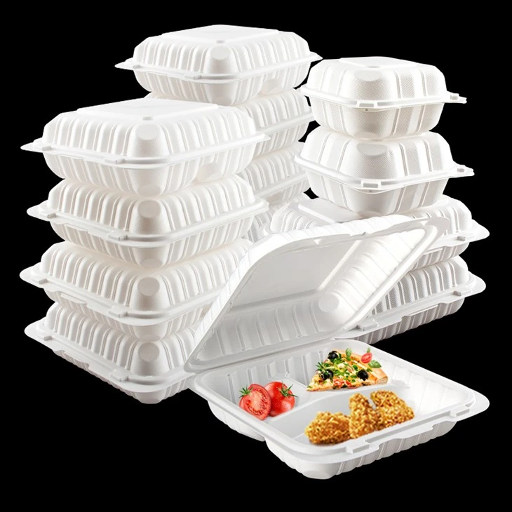 Bijela jednokratna Bento kutija za ponijeti
