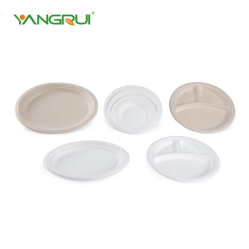 Bagasse okrugla ploča