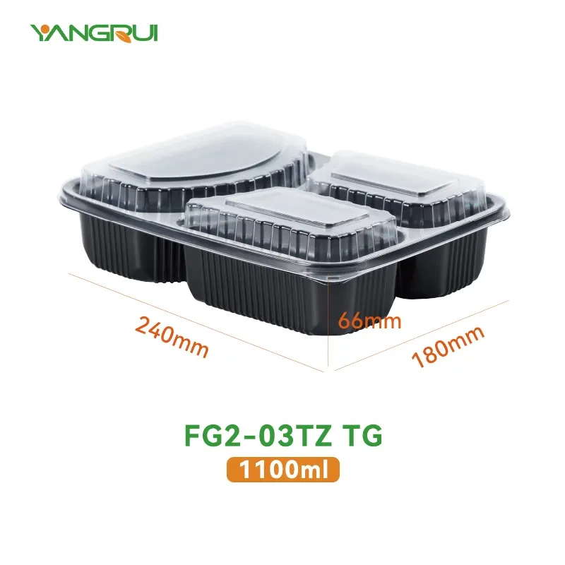 black togo containers